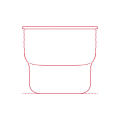 Objects Plant Pots Ikea Stenbar Plant Pot Laser Cut Svg File, Free Vectors File